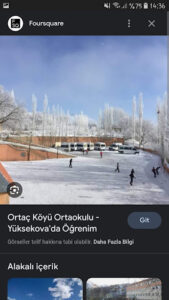 Yuksekova Ortac Koyu Ilk ve Orta Ogretim Okulu