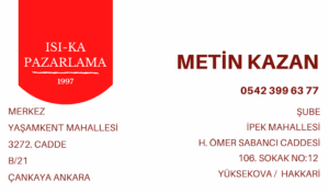 Yuksekova Komur Isi-ka Pazarlama
