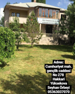 Ozel Yuksekova Ozel Egitim ve Rehabilitasyon Merkezi